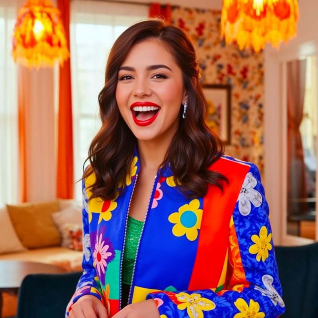 Joyful Open Smile Portrait
