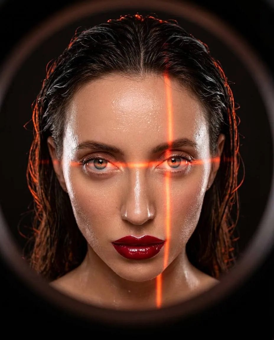 Makeup In Studio Portrait