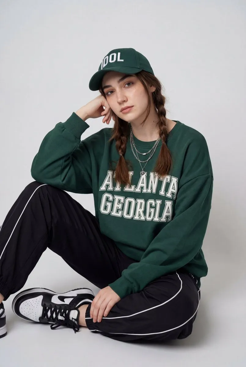 Teen Girl Studio Streetwear Portrait
