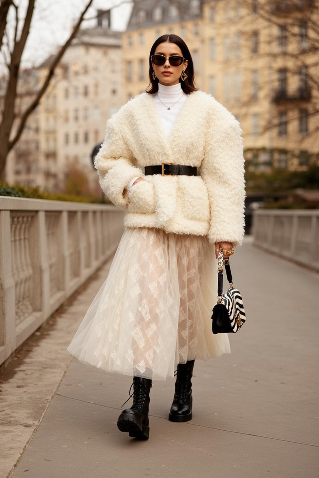 Fashion Week Young Dark Brown Shoulder-length Straight