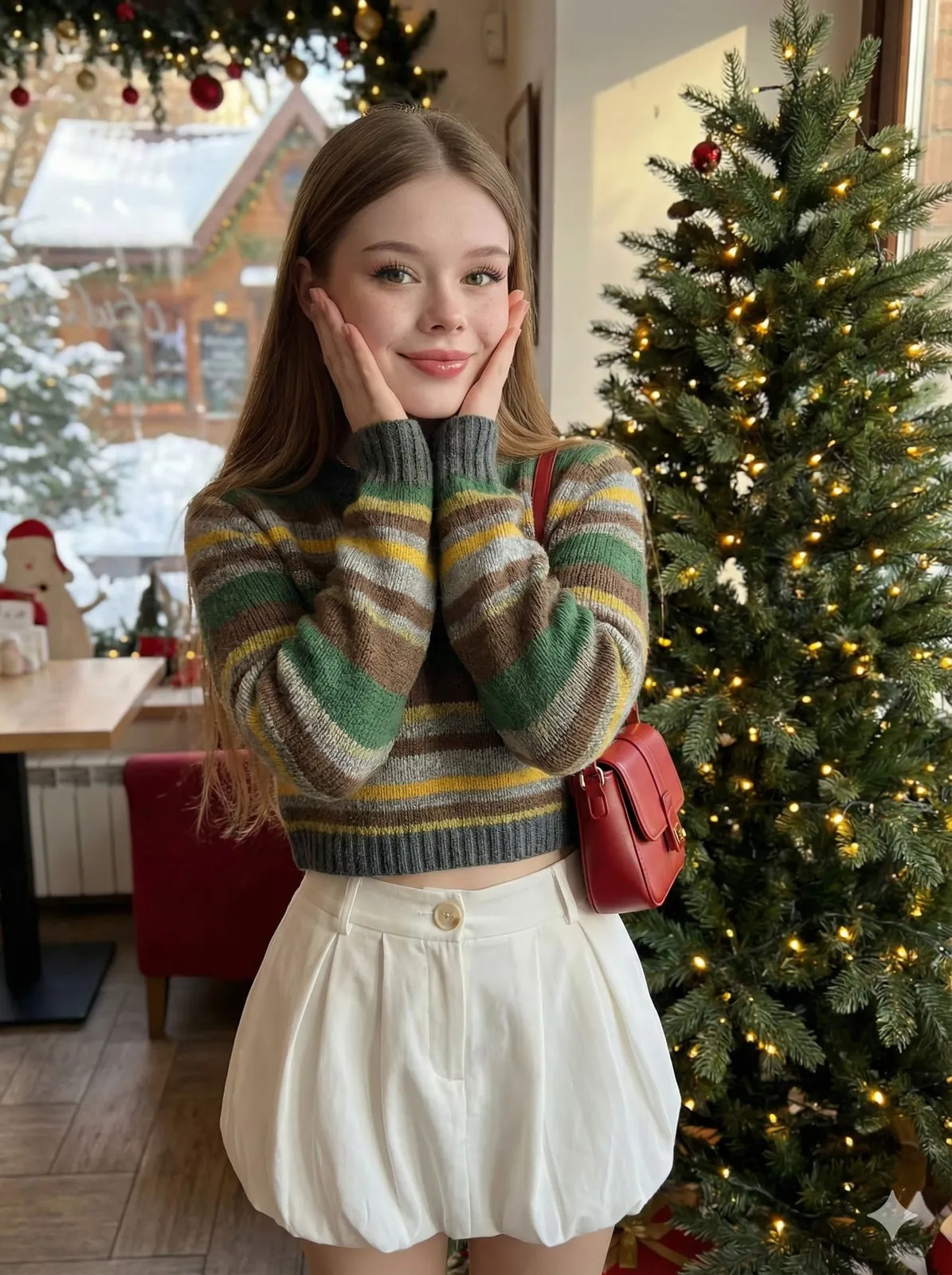 Hyper Realistic Christmas Portrait