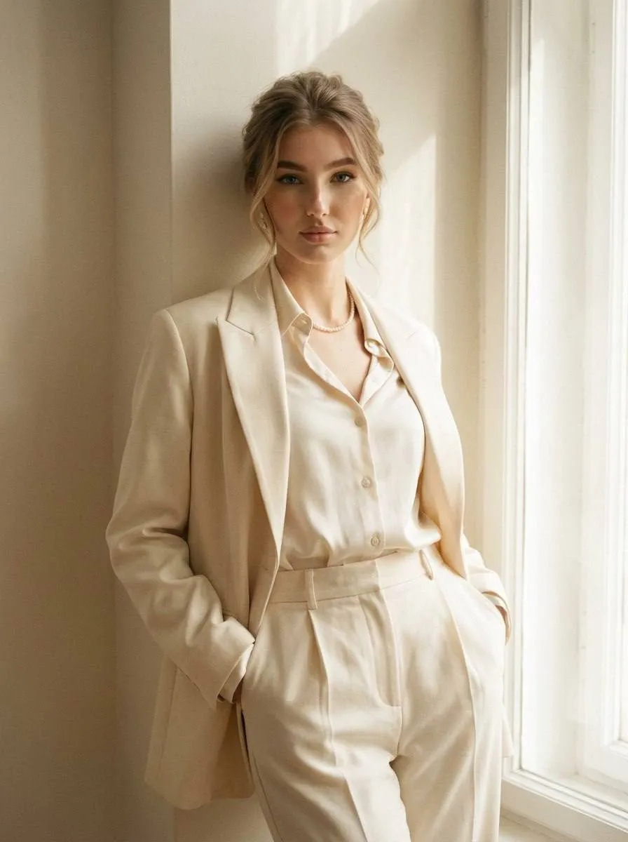 Soft Film Luxury Portrait Vintage Fashion