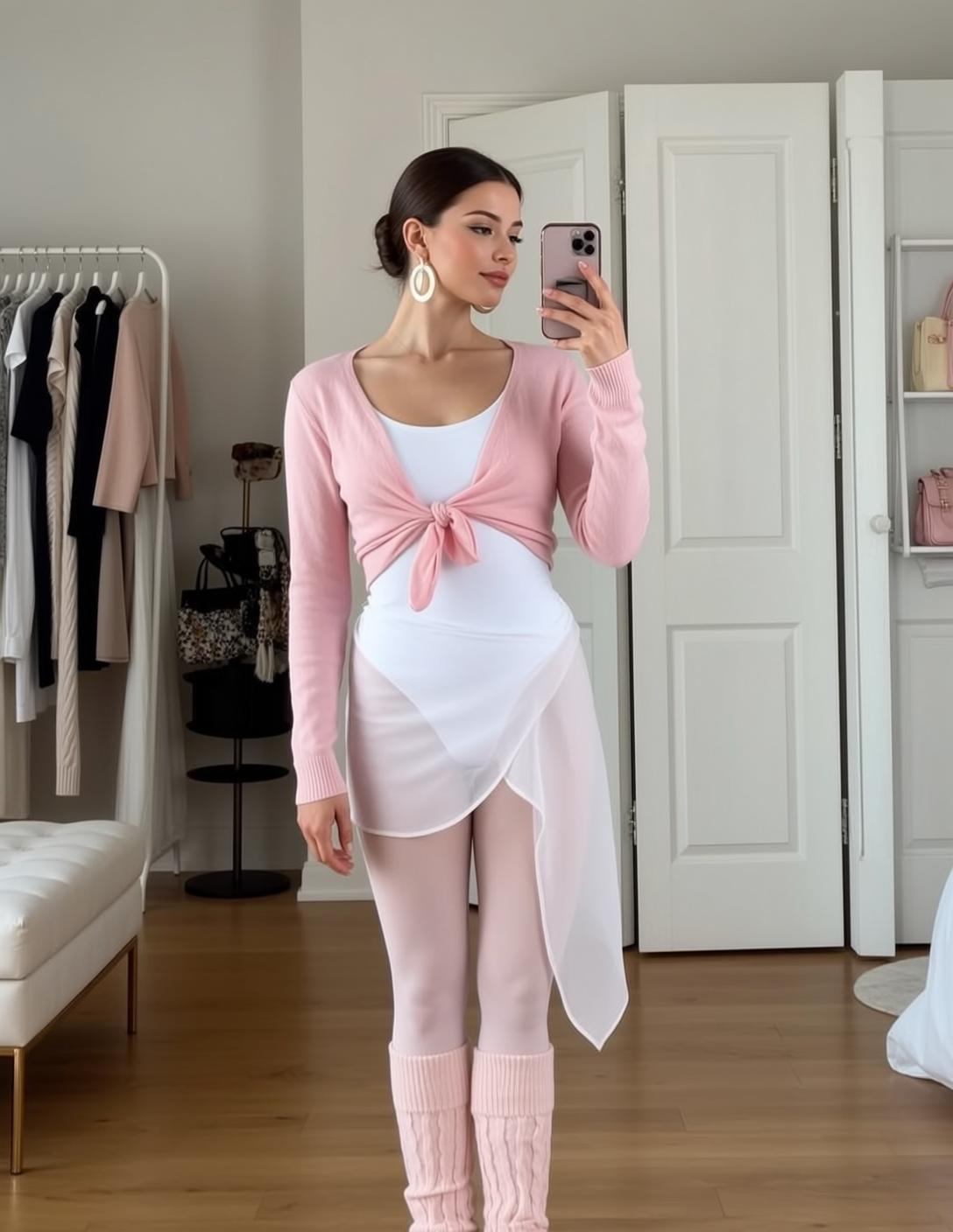 Pink Ballet Selfie Bedroom