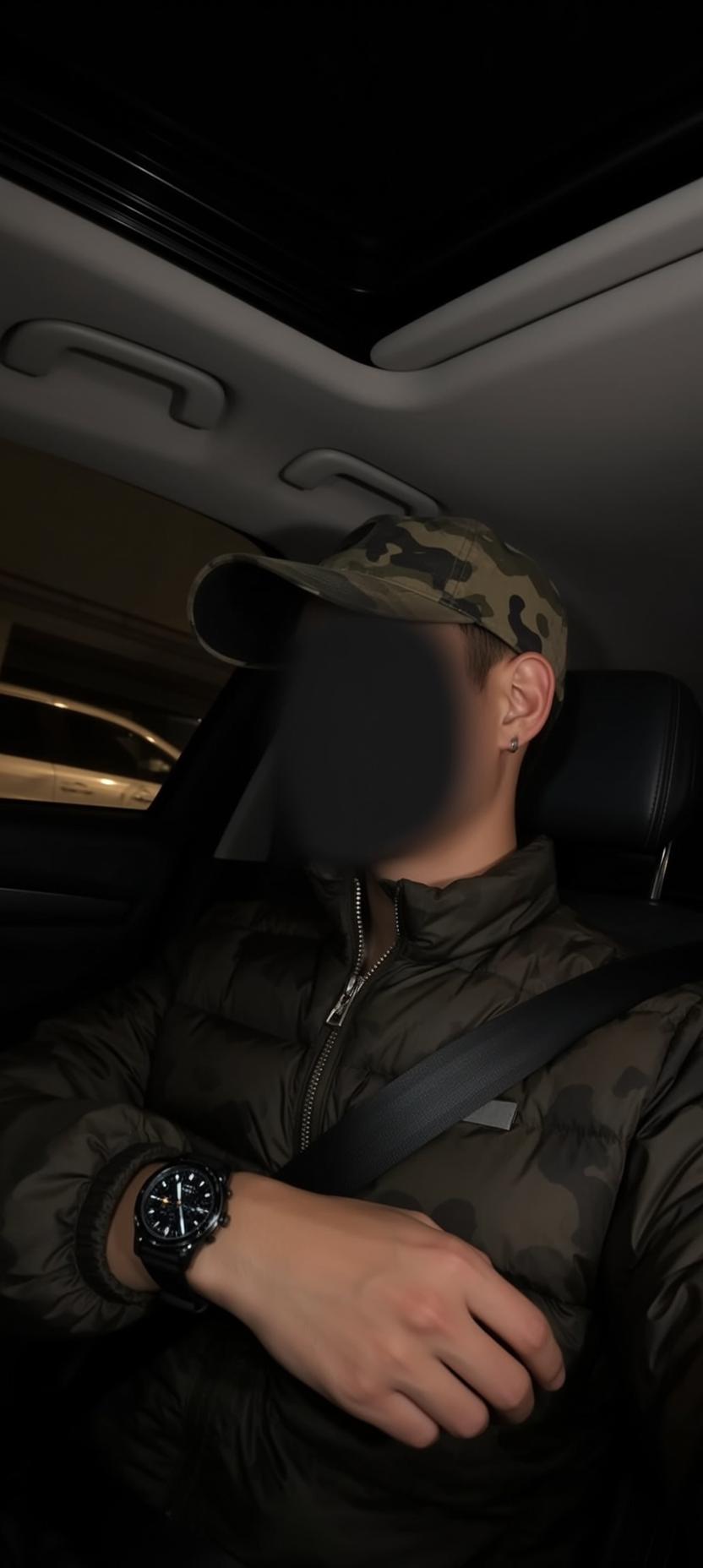 Explore Seated Passenger Seat Car Looking Slightly