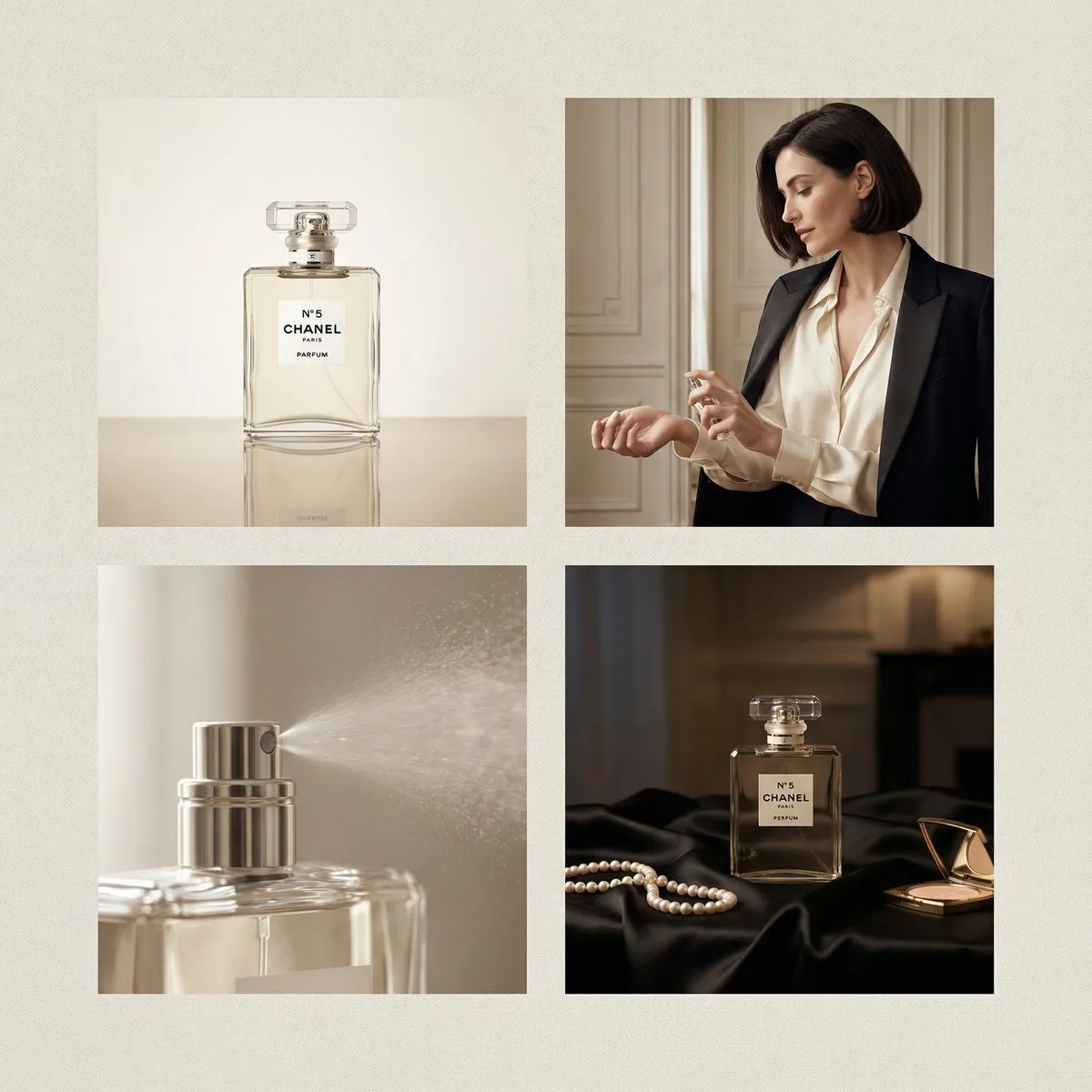 Chanel Perfume Parisian Luxury Advertisement