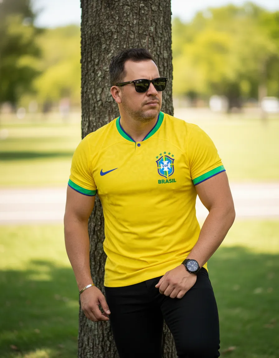 Sunglasses And Bracelets And Watch In The Park