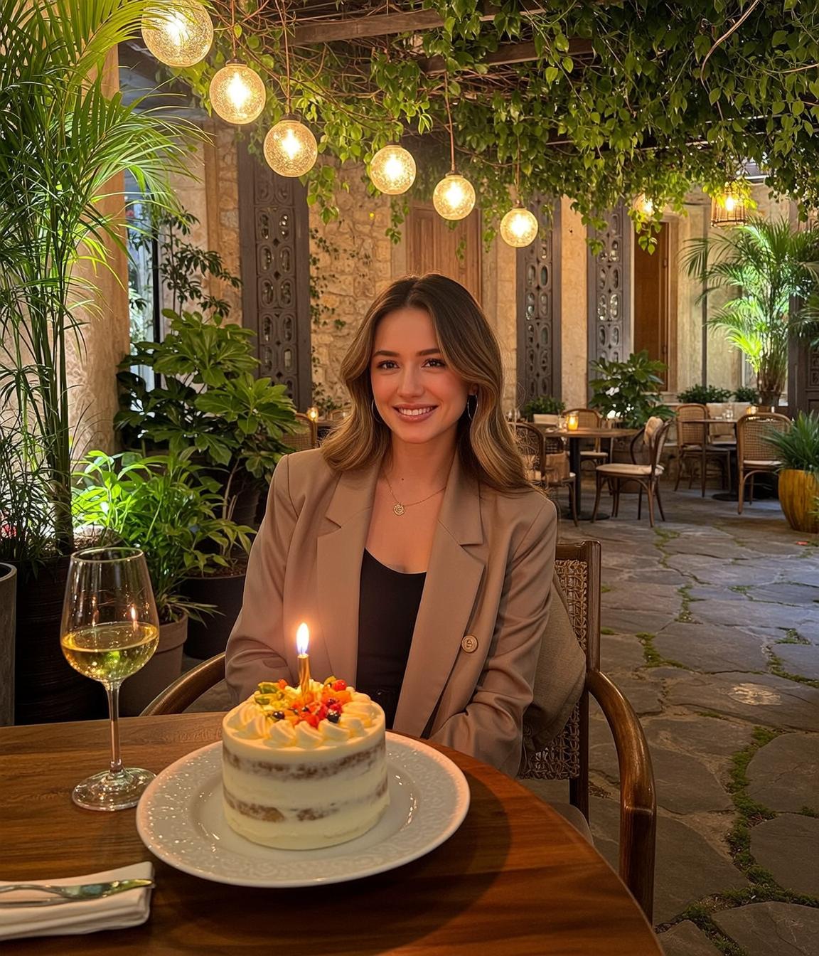 Blazer Birthday Cake Smile