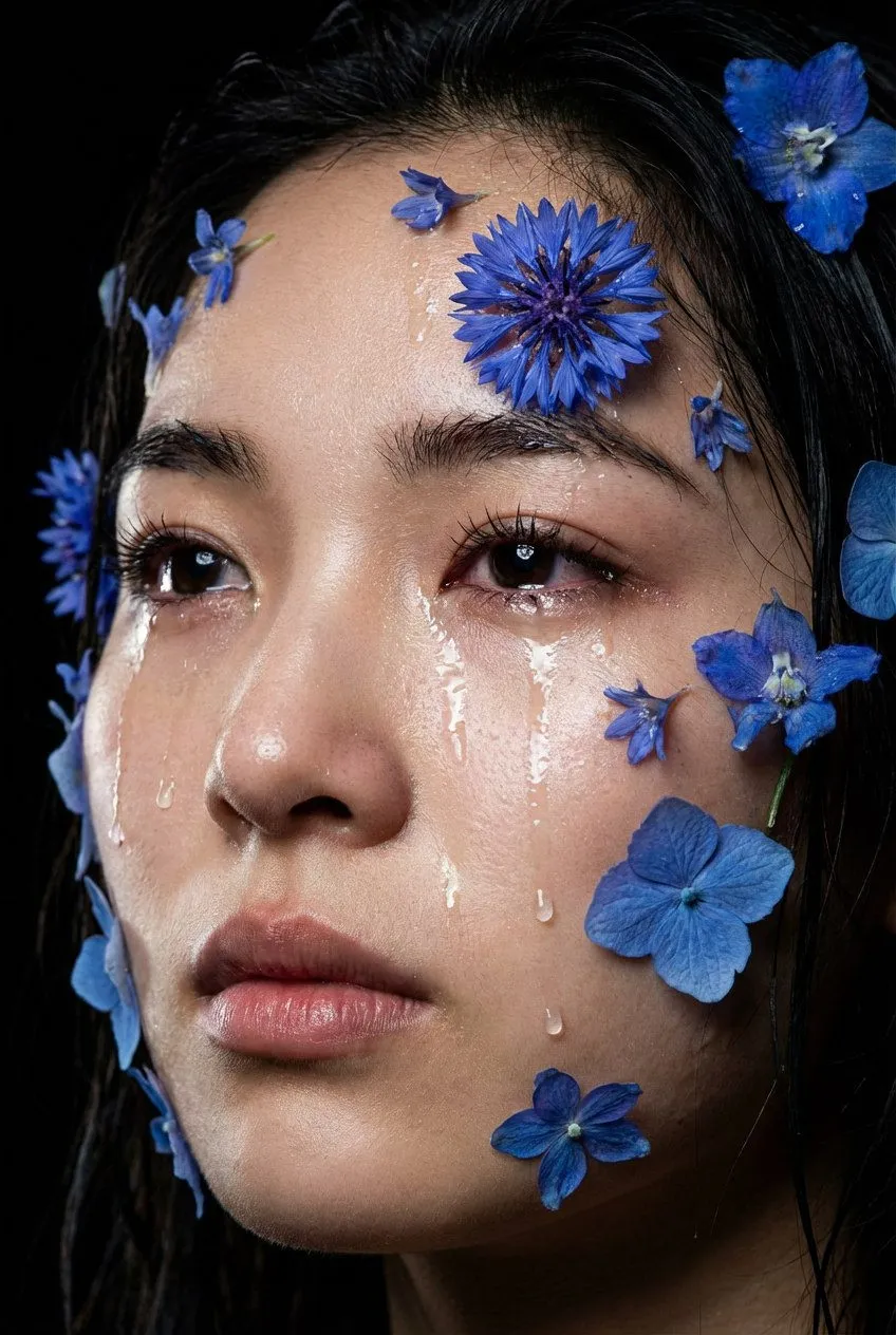 Emotional Macro Portrait