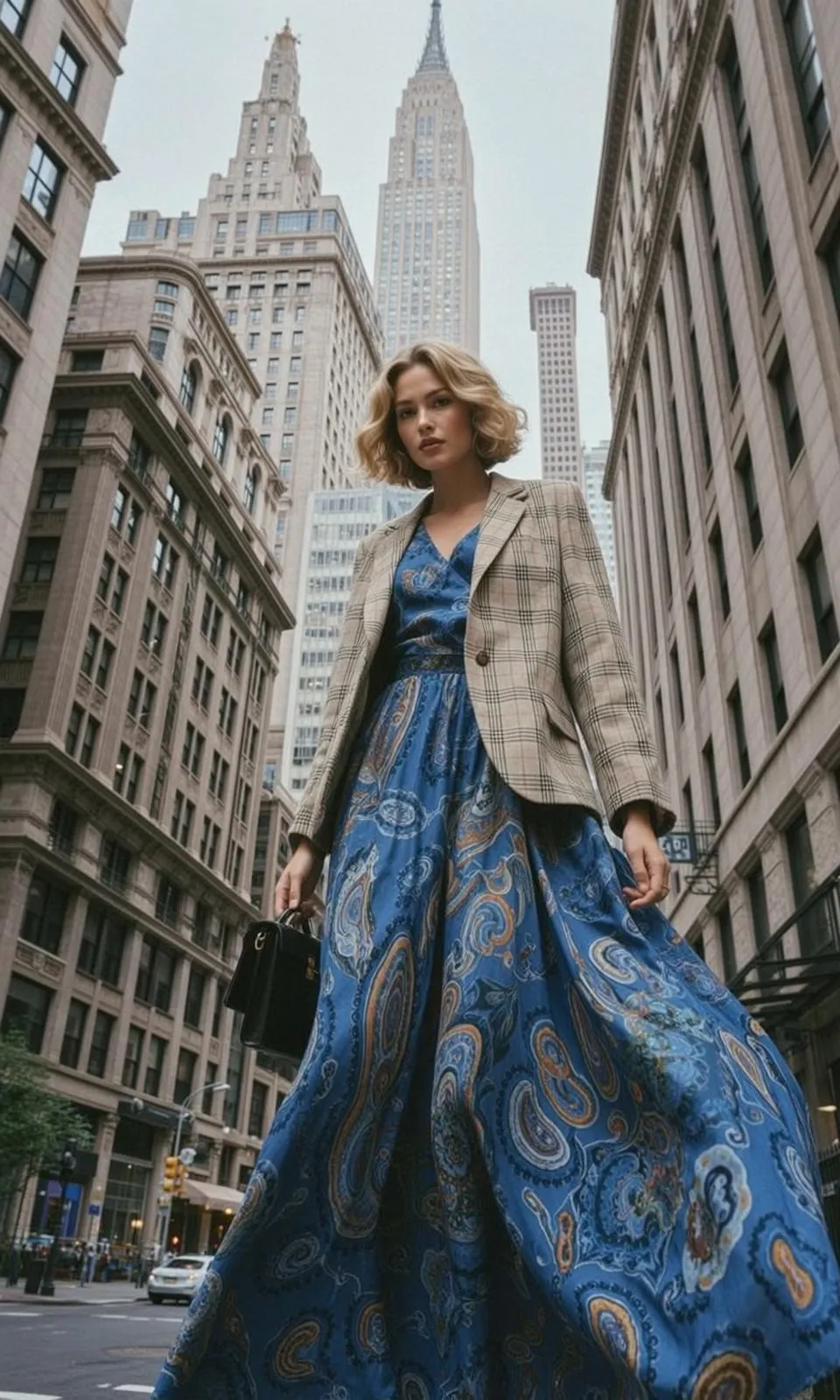 Fashion Week Young Blonde Wavy Shoulder-length Fair