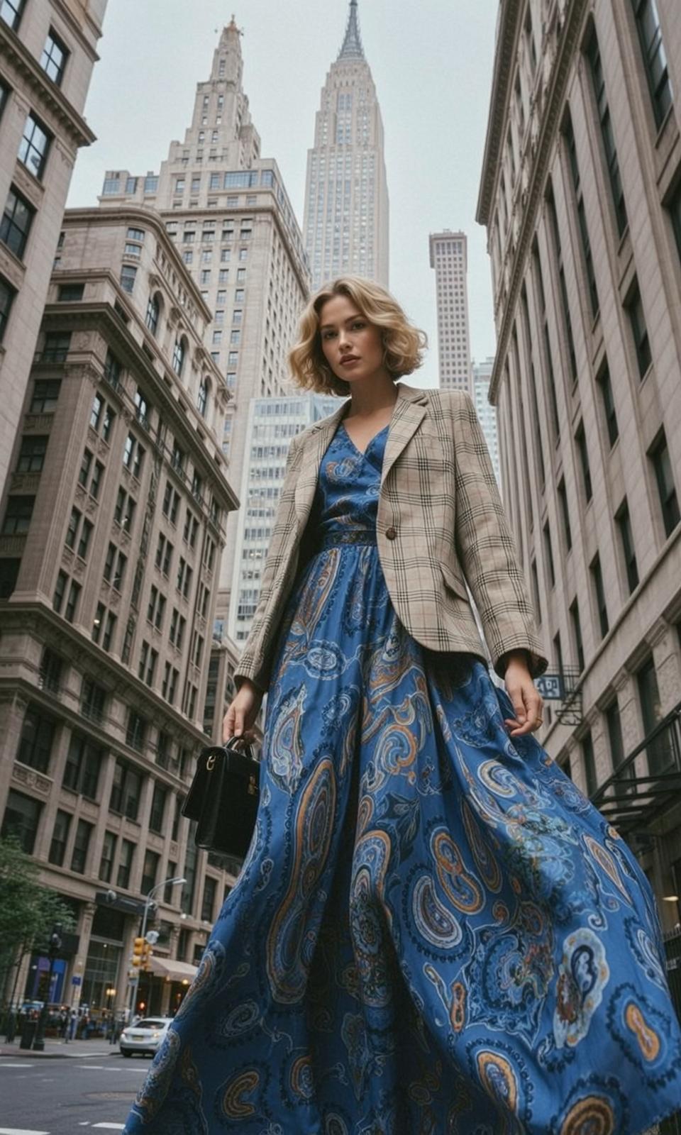 Fashion Week Young Blonde Wavy Shoulder-length Fair