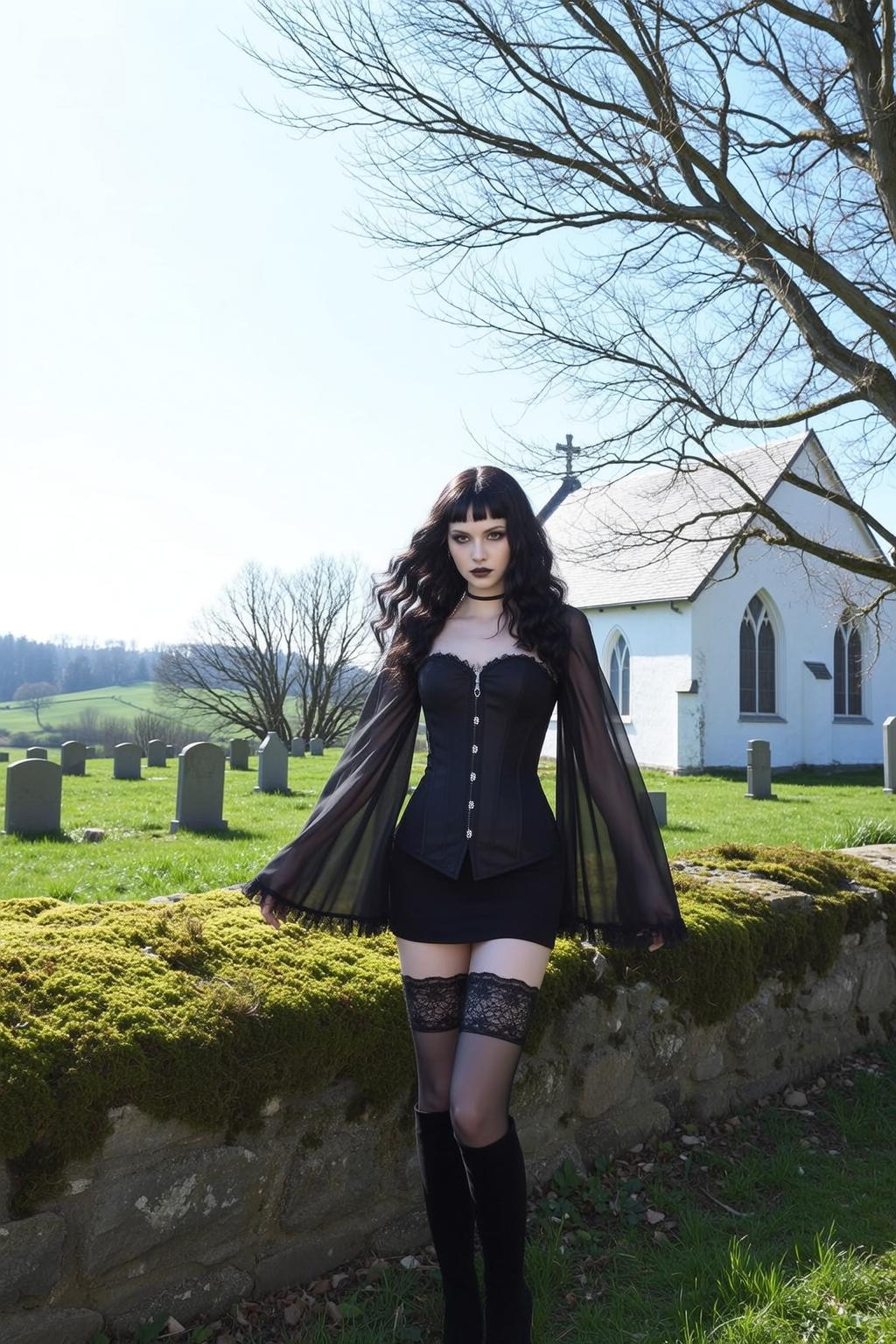 Corset Boots Portrait