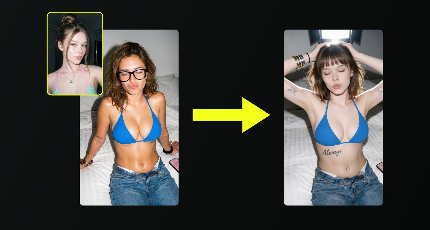 Mila remix walkthrough for Candid Bathing Suit in Bed