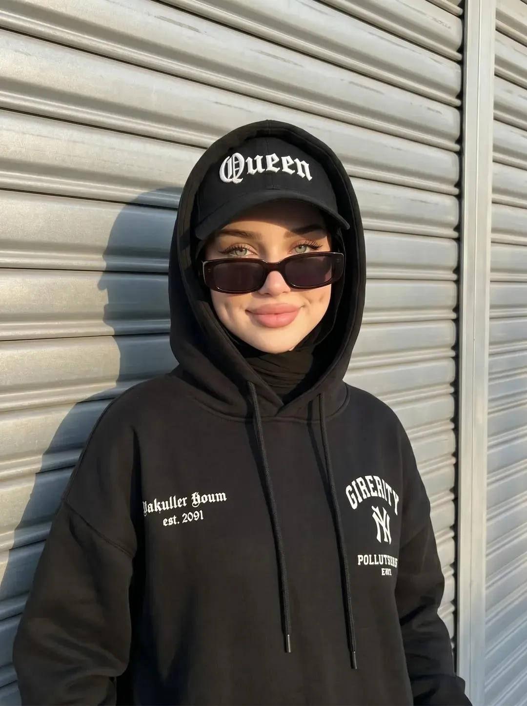 Sunglasses In A Fashion Portrait