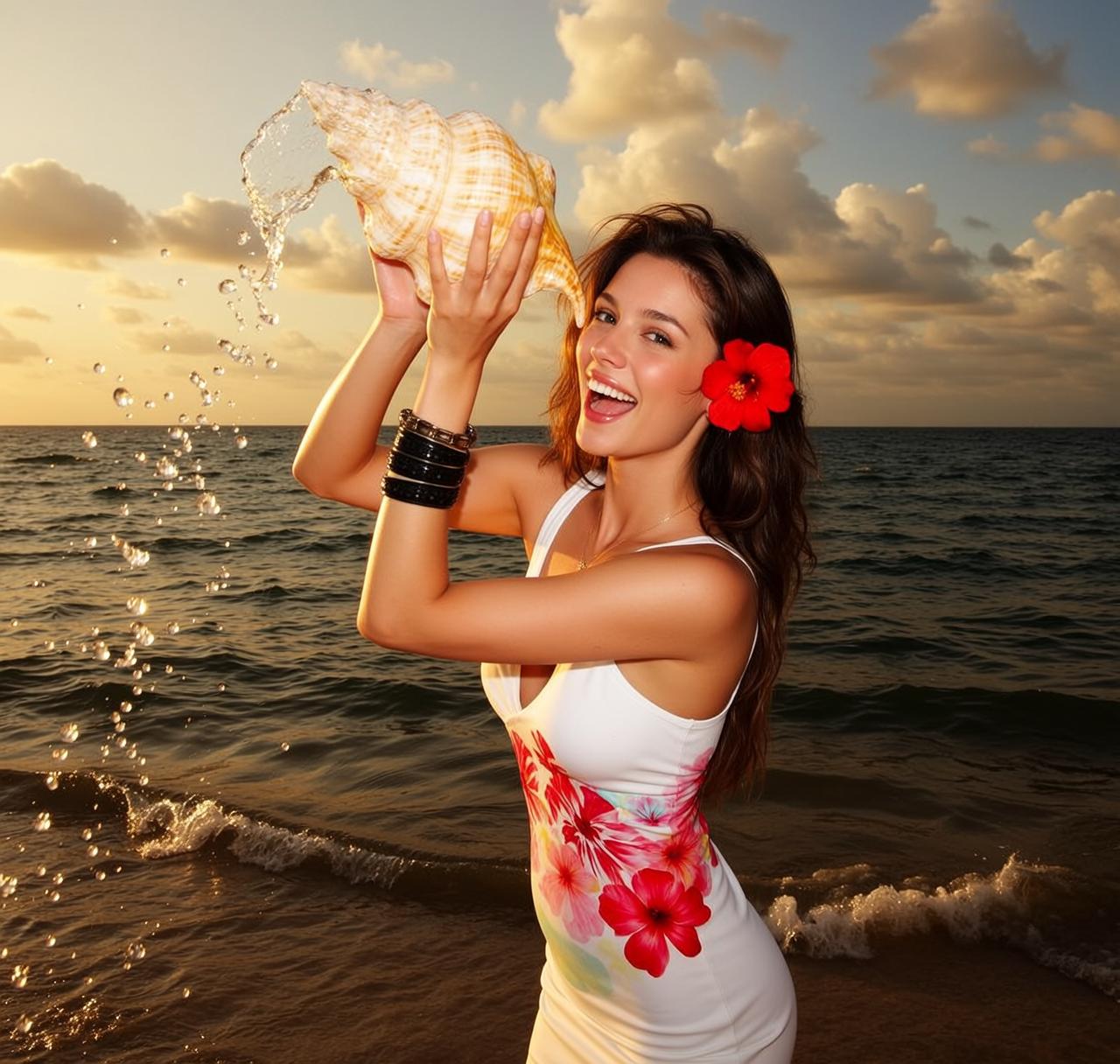 Seashell Splash Beach Joy