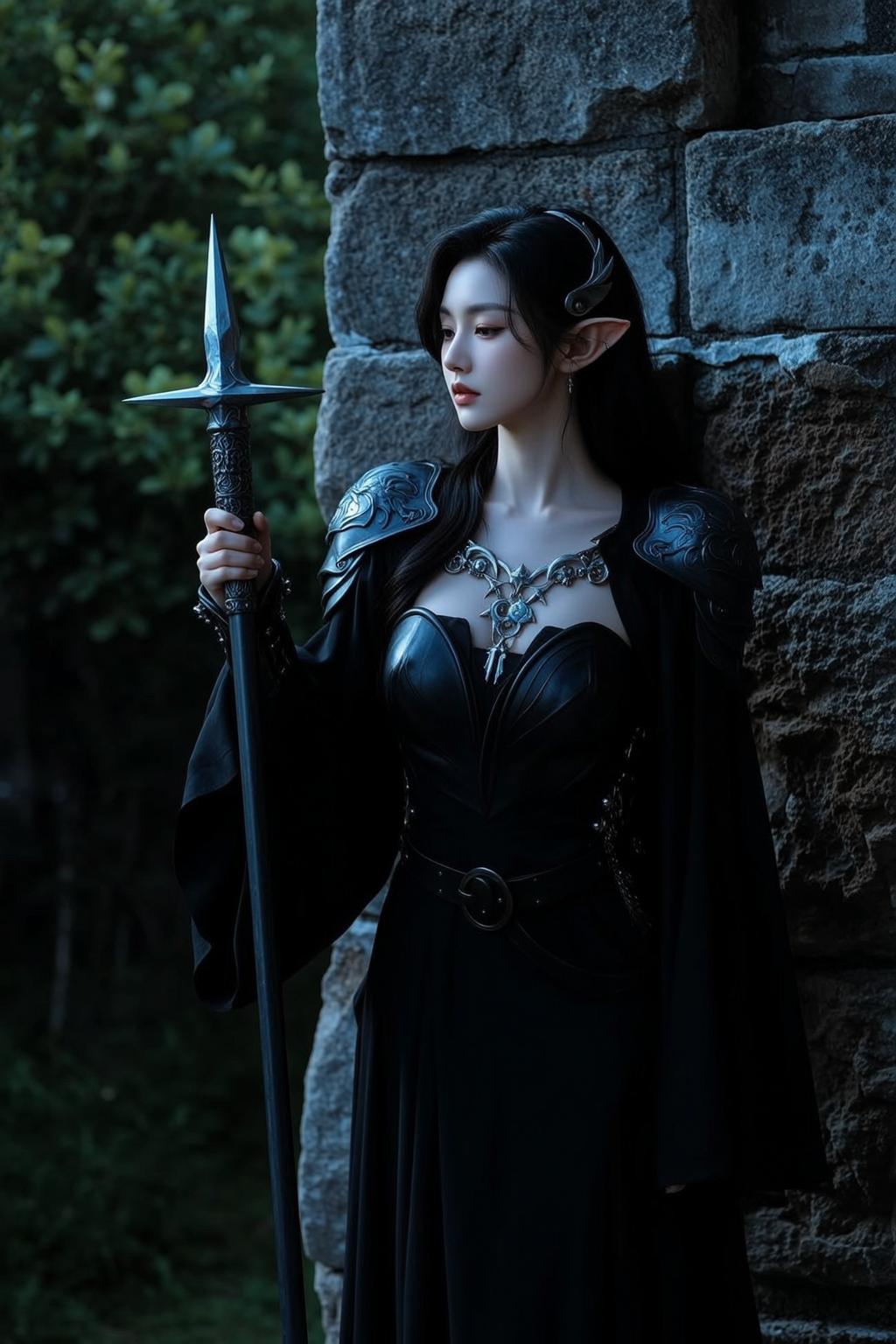 Black Corset Forest Edge