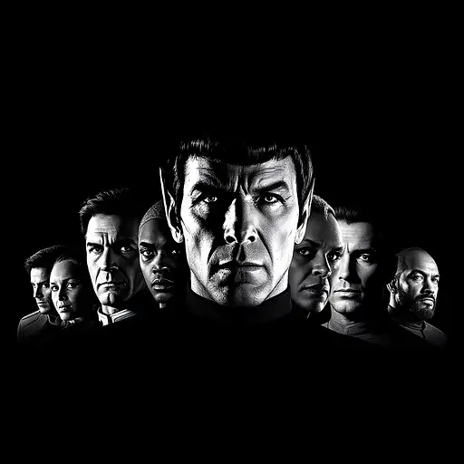Dramatic Star Trek Portrait