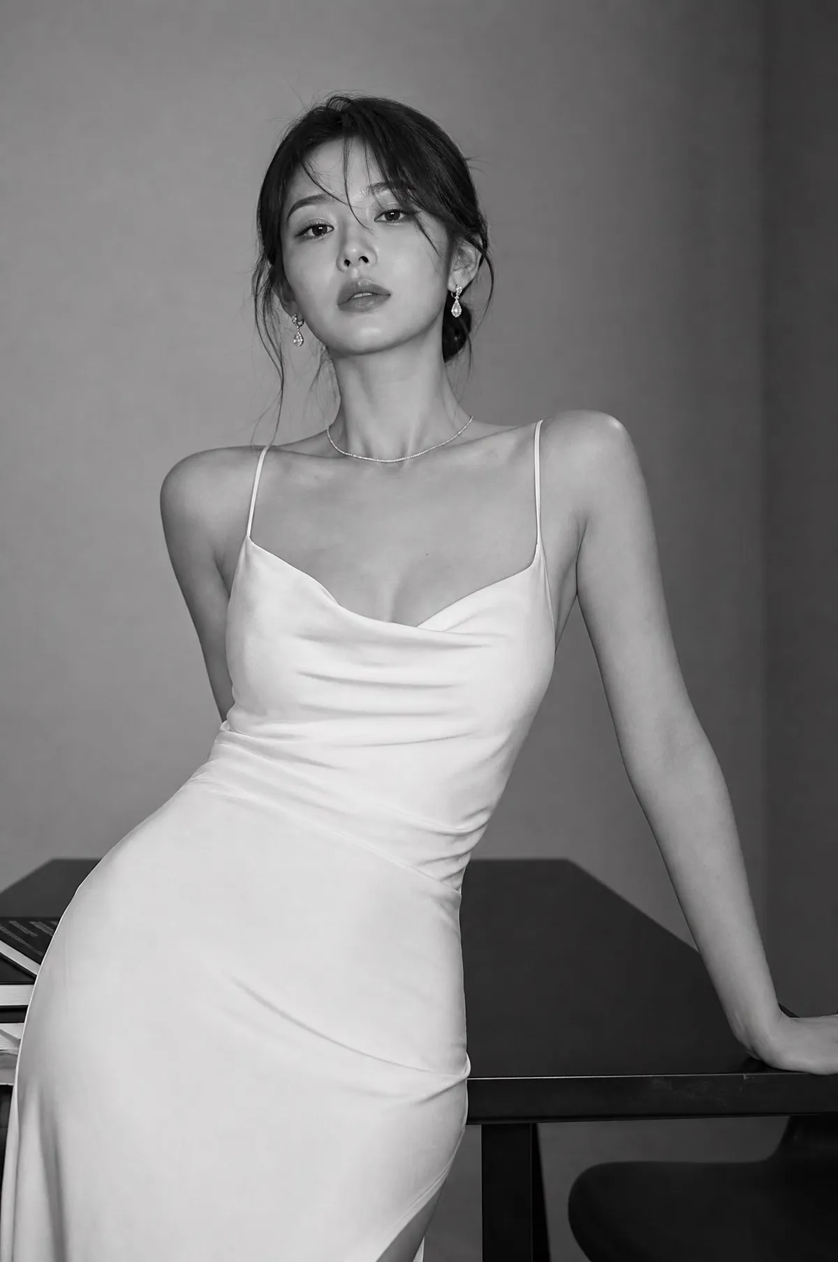 Minimalist White Dress