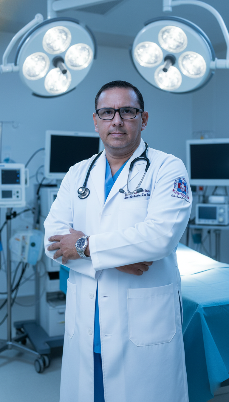 Professional Portrait Of A Young Doctor