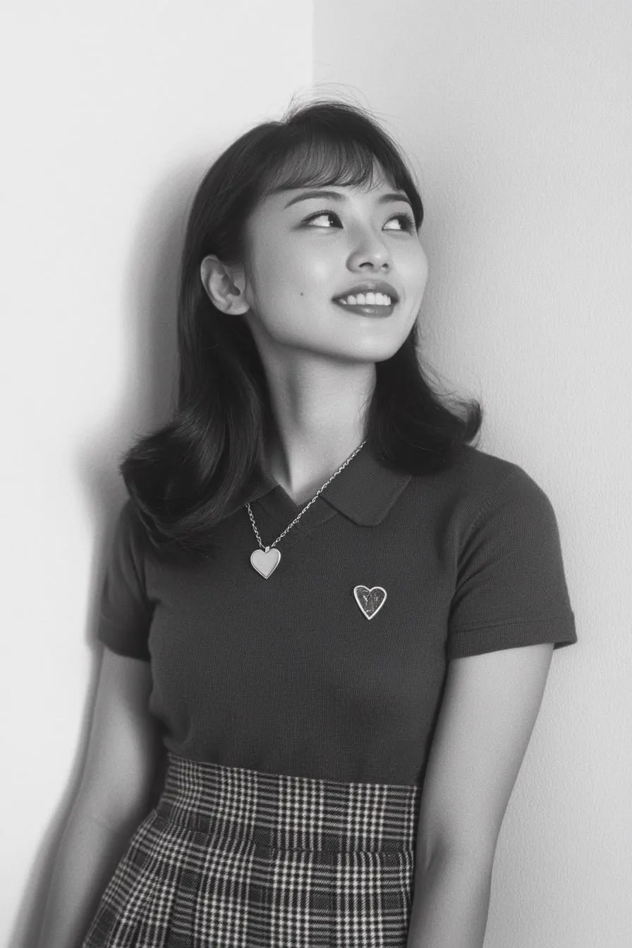 Necklace In Studio Portrait
