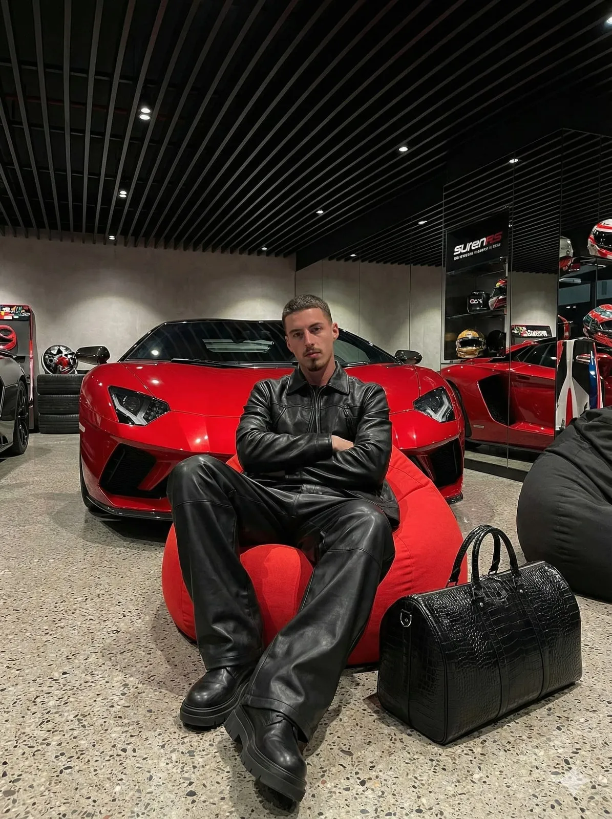 Red Supercar Elegance