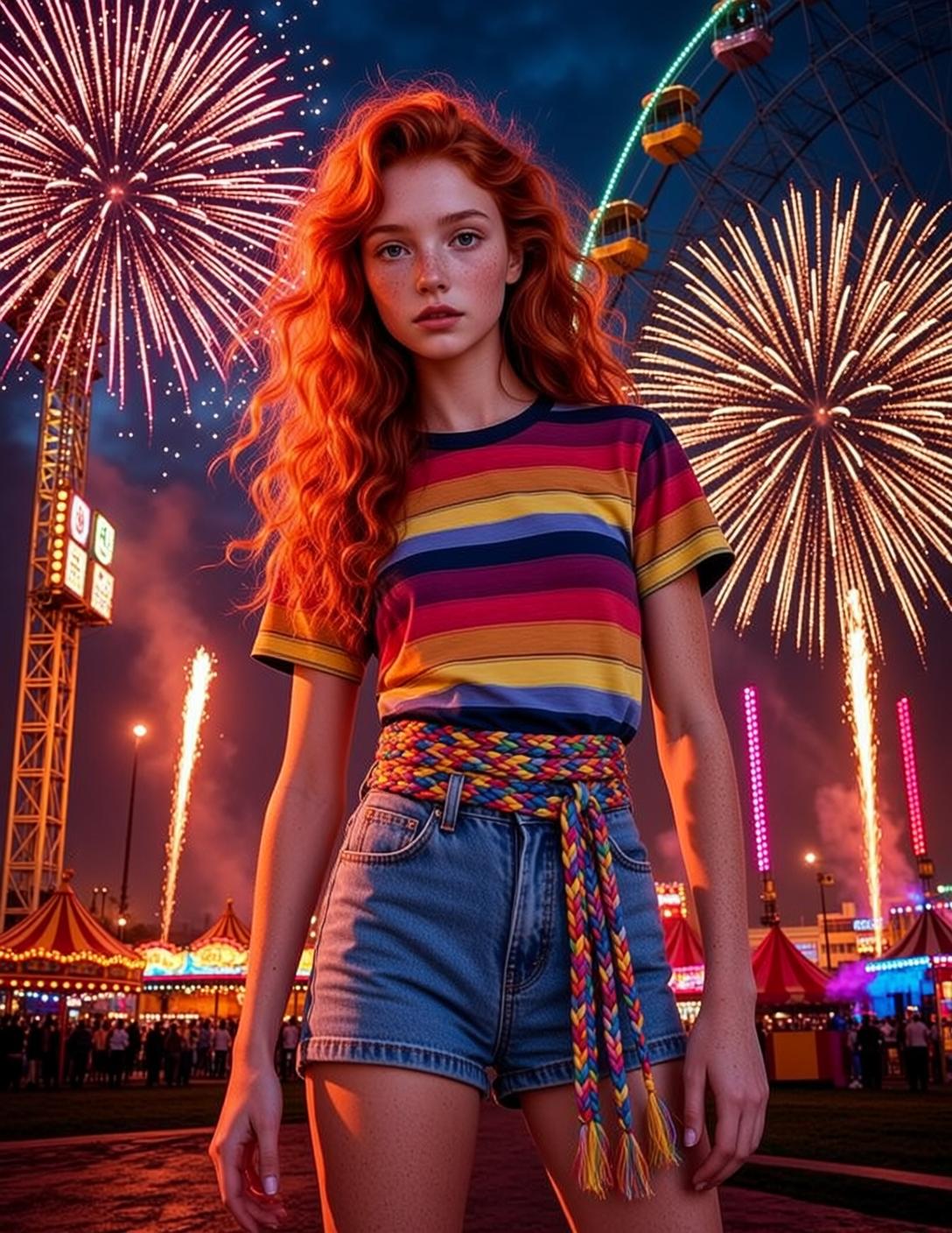 Amusement Park Fireworks Outfit