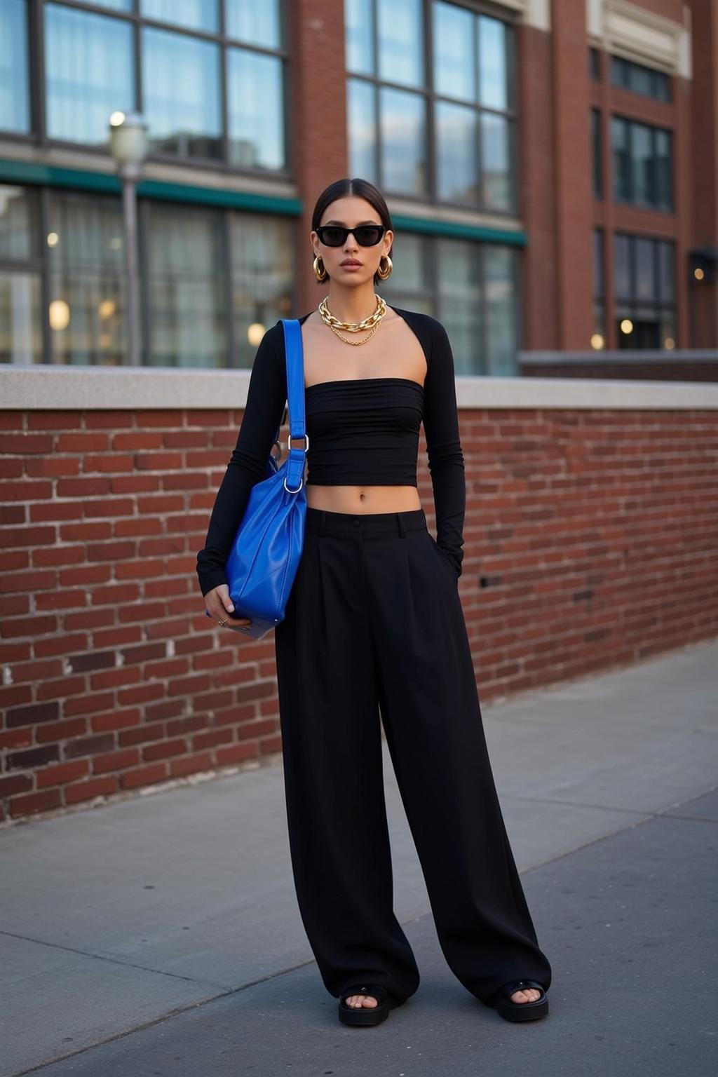 Fashion Week Young Dark Brown Pulled Back