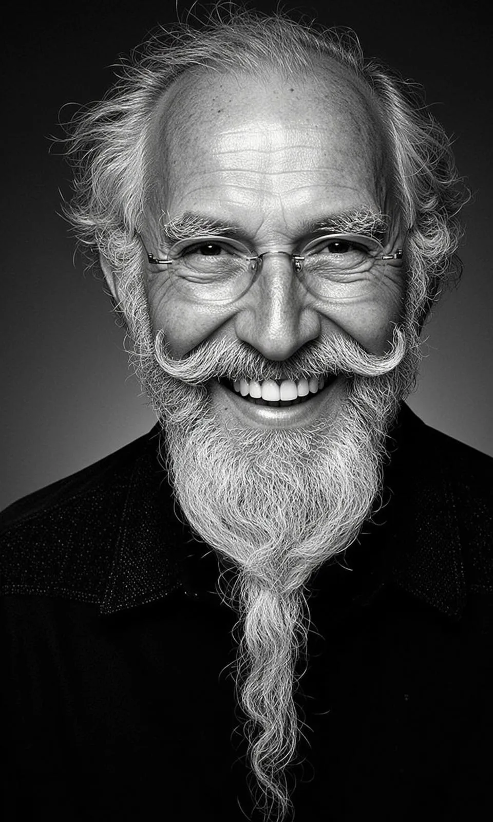 Glasses In A Fashion Portrait