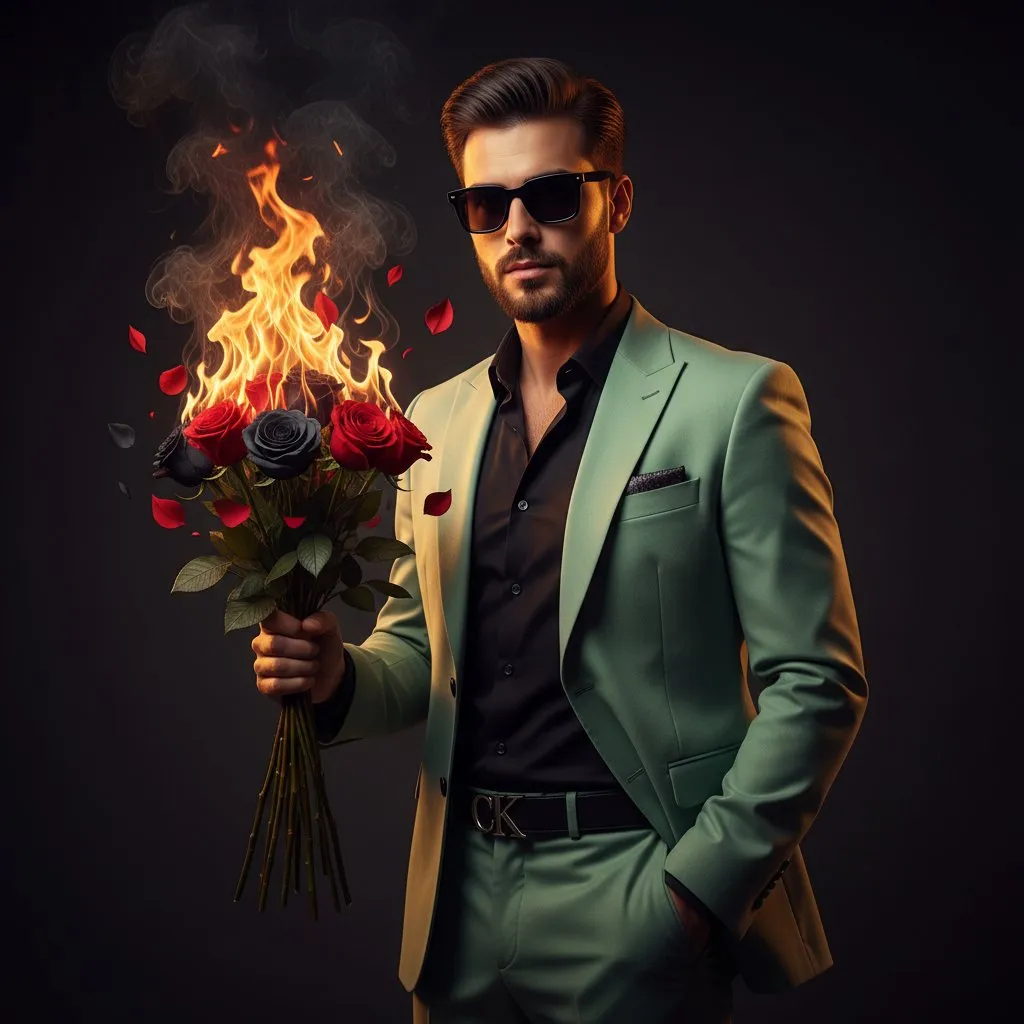 Burning Elegance: A Fashion Statement Like No Other