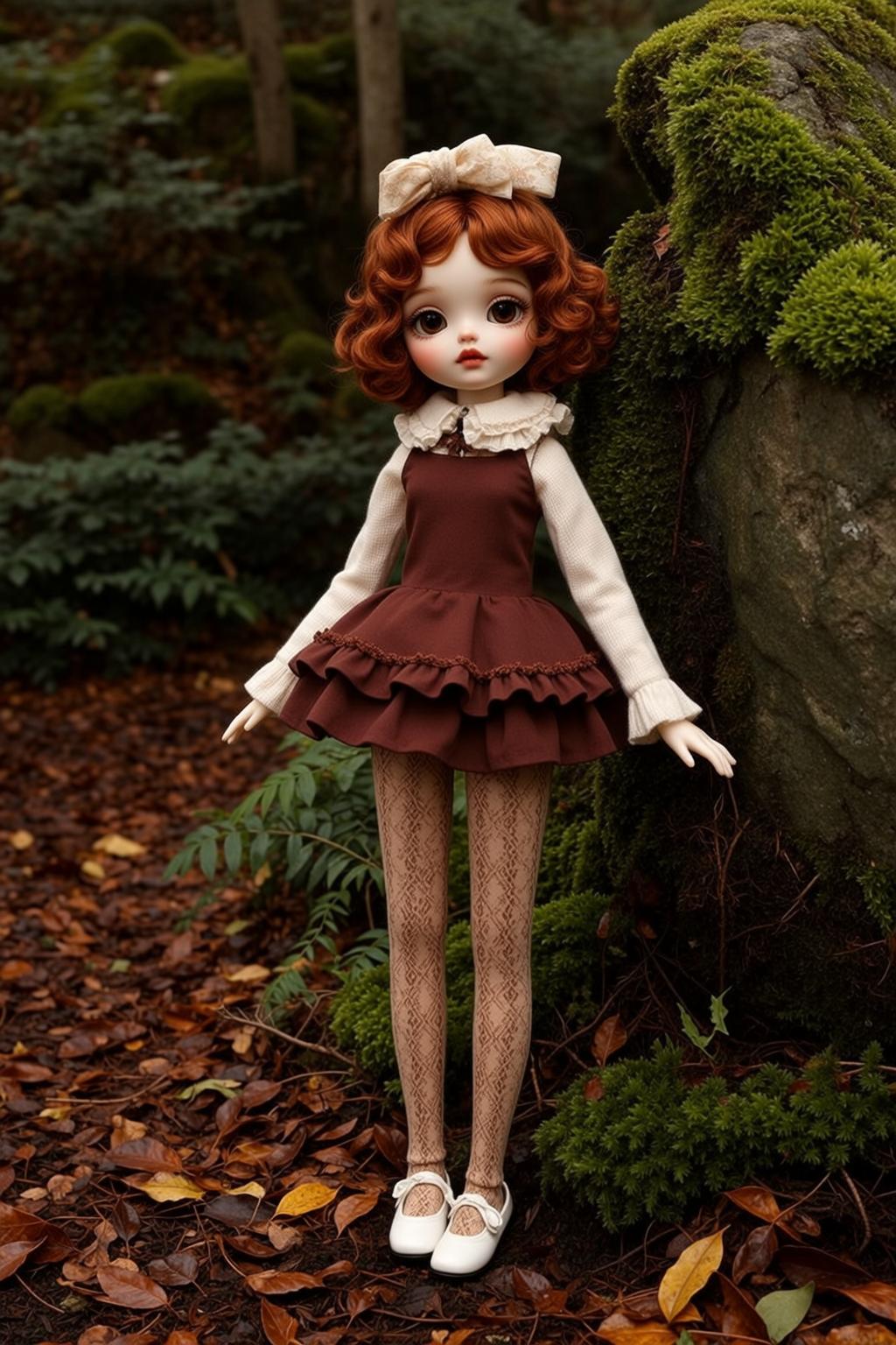 Balletcore Recreate This Scene Prompt Description Doll