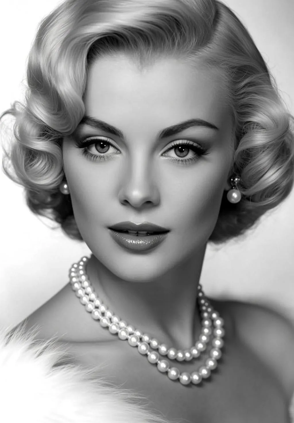 Makeup And Earrings In Styled Portrait