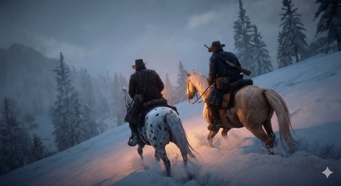 Galloping Through the Frozen Wilderness