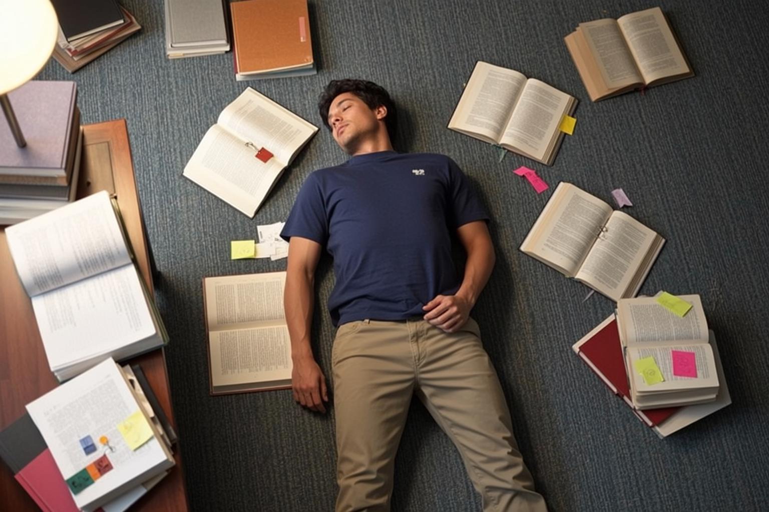 Books On Floor Nap