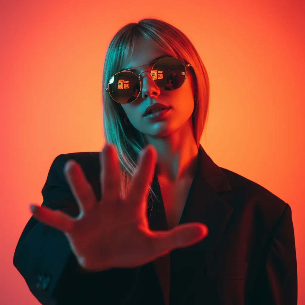 Sunglasses In A Fashion Design Studio