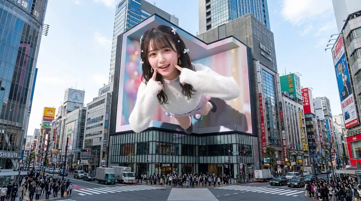 Step into the Future: Tokyo's Dazzling 3D LED Marvel