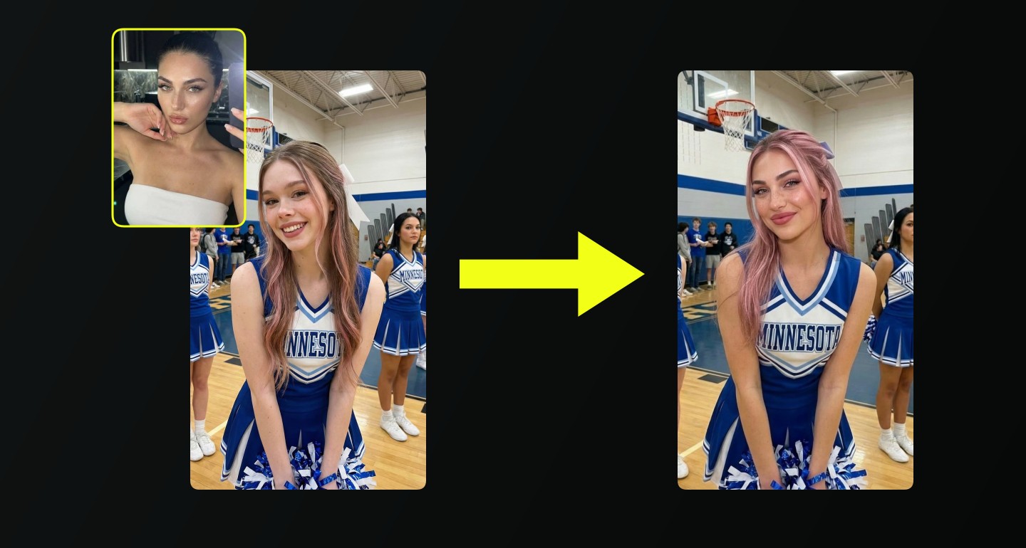 Lily remix walkthrough for Y2k Cheerleader Portrait