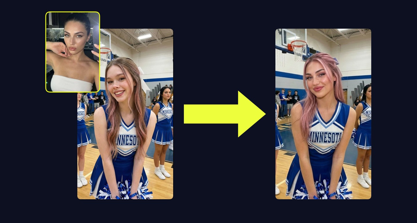 Lily remix walkthrough for Y2k Cheerleader Portrait