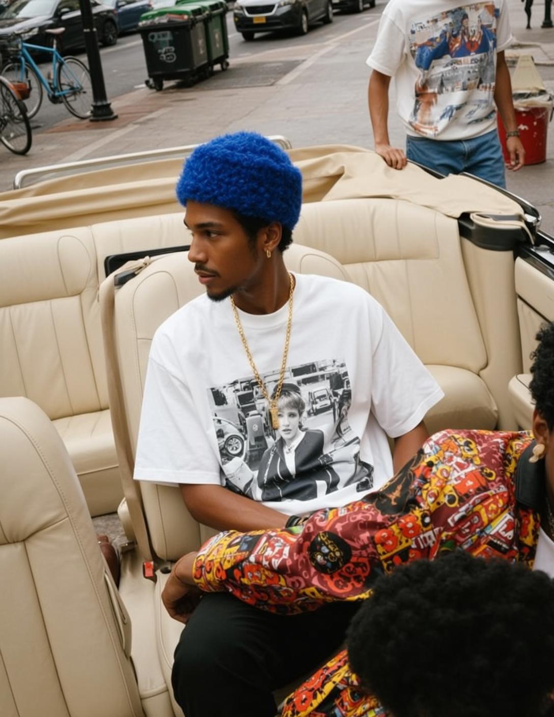 Explore Seated Passenger Seat Convertible Car Looking