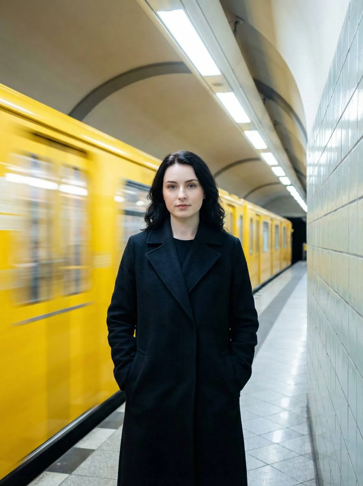 Subway Fashion Portrait