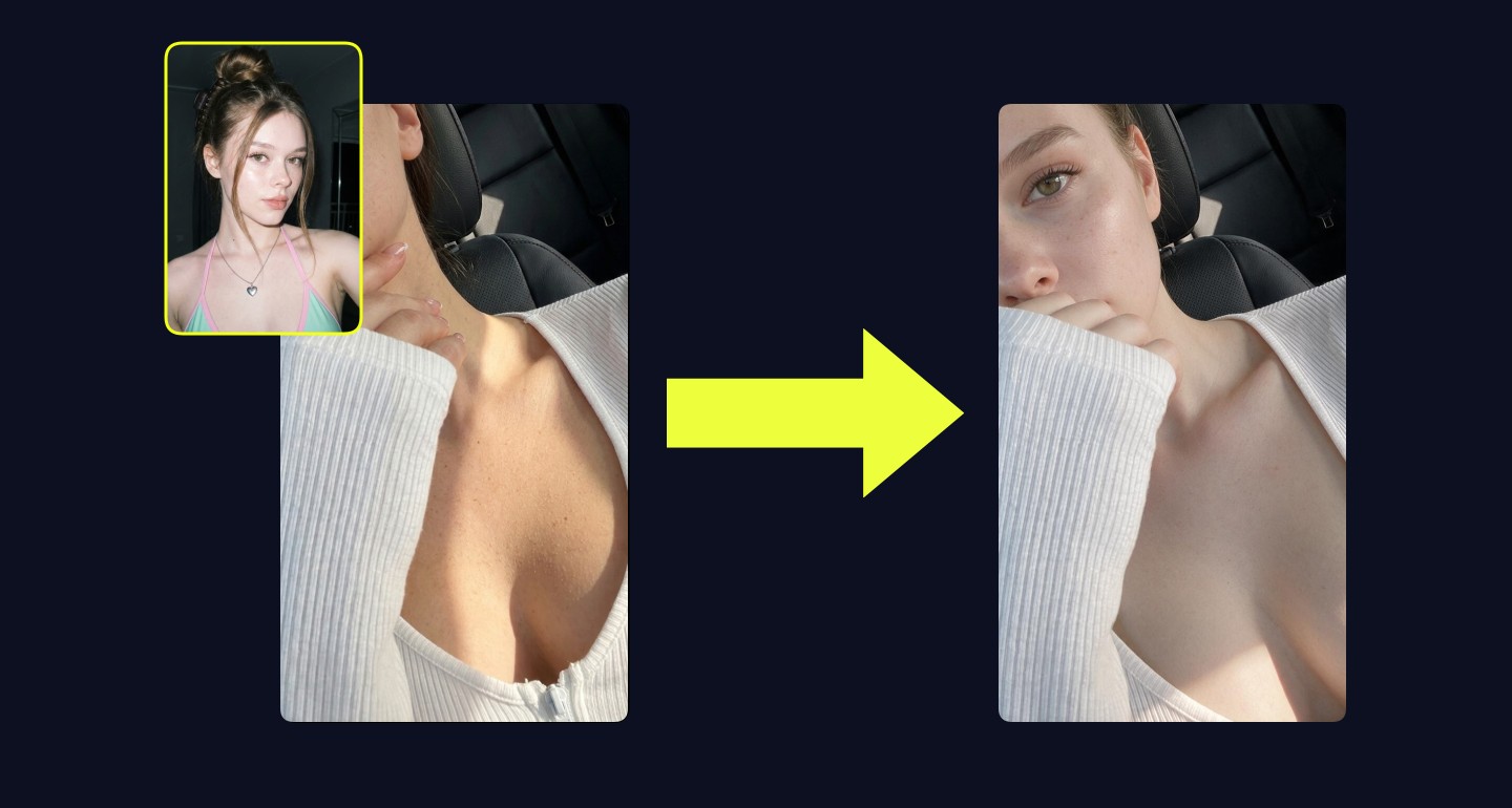 Mila remix walkthrough for White Ribbed Zip Top Detail In Car