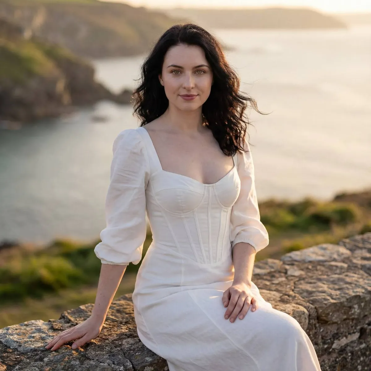 Seaside Woman Portrait