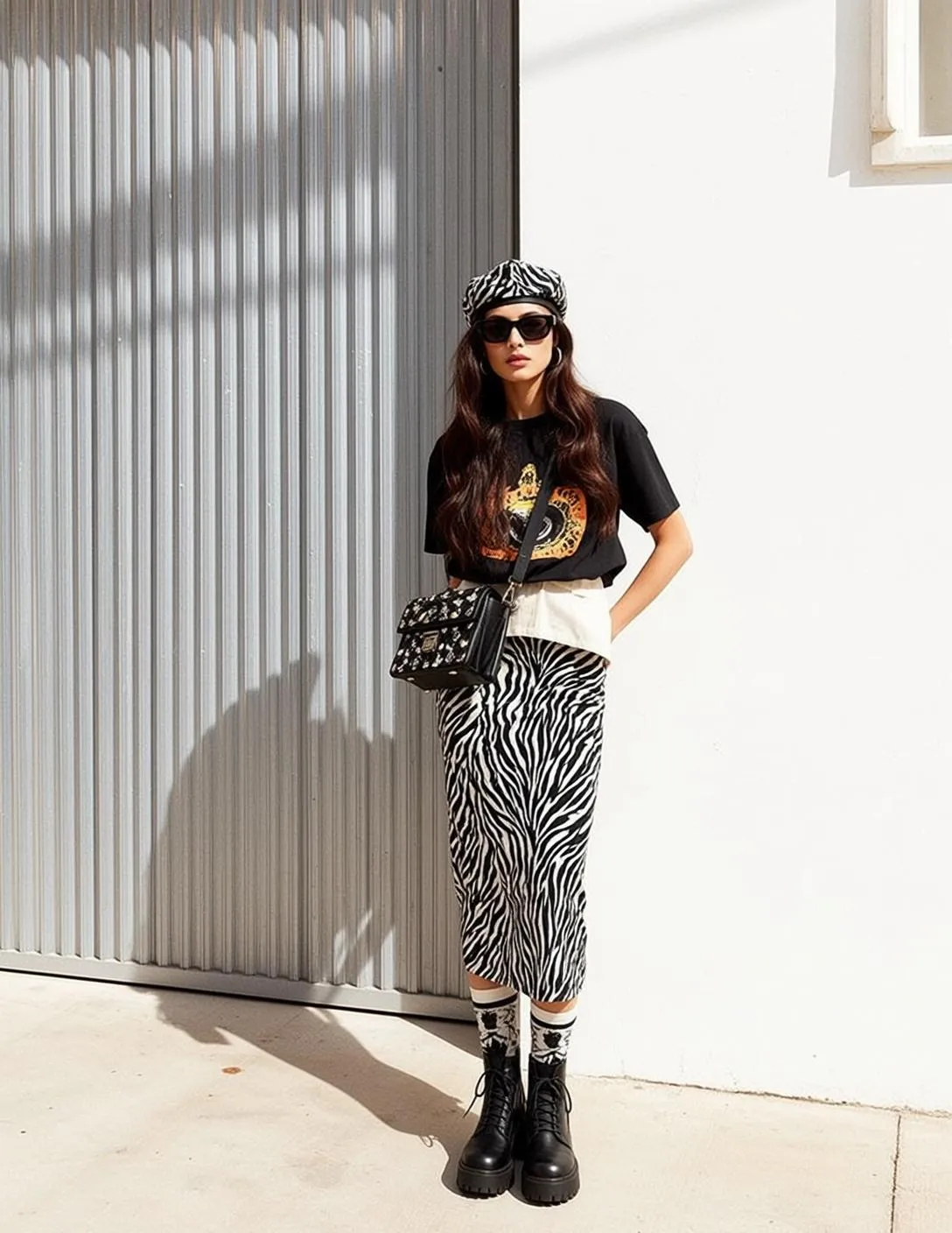 Sunglasses In An Urban Setting