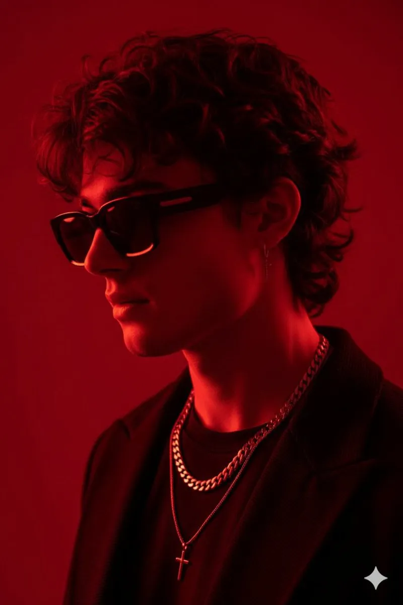 Sunglasses And Earrings In Beauty Closeup